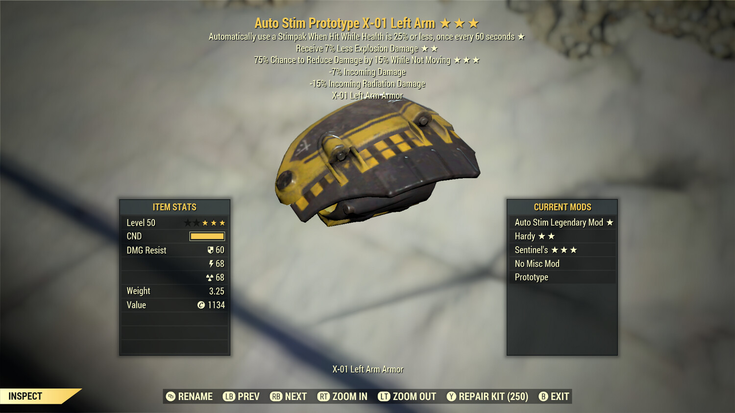 Autostim Explosive Sentinel X01 LA