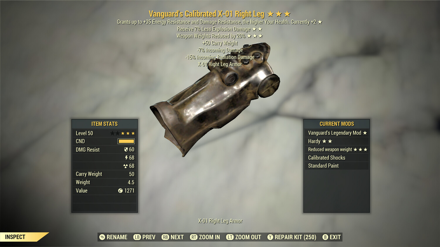 Vanguard Explosive WWR X01 RL