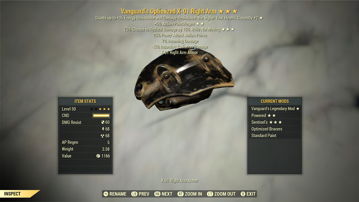 Vanguard AP Sentinel X01 RA