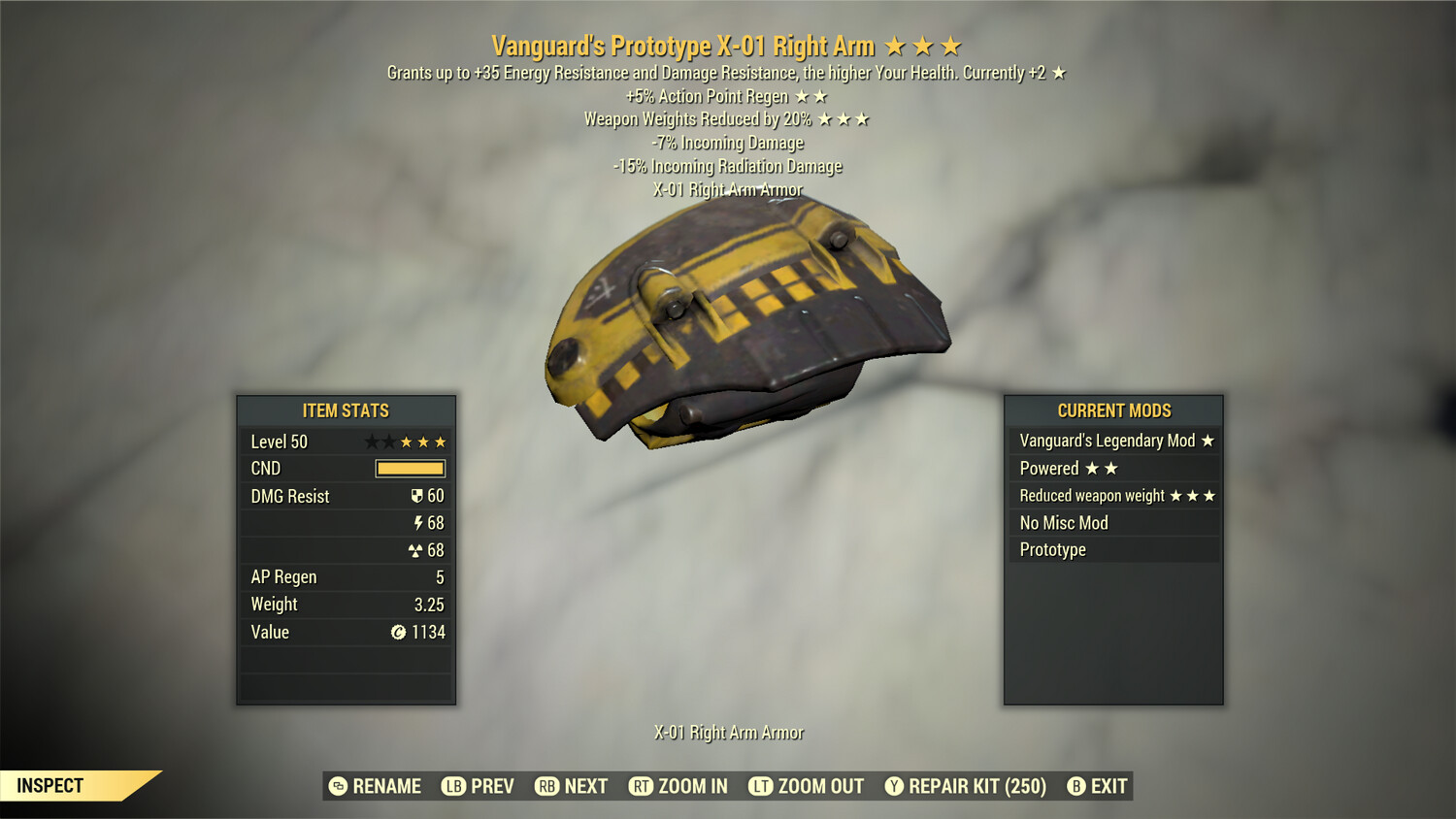 Vanguard AP WWR X01 RA