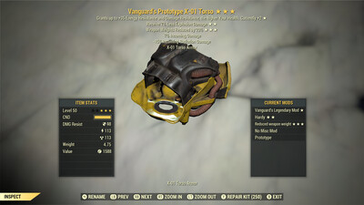 Vanguard Explosive WWR X01 Chest