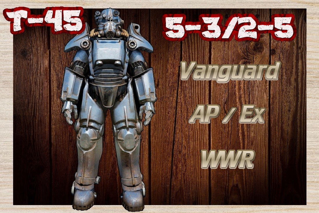 Vanguard 3AP/2EXP WWR T45 Set