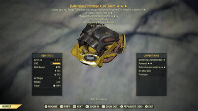 Bolstering AP WWR X01 Torso