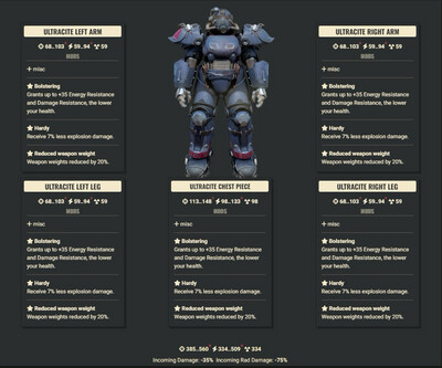 Bolstering Explosive WWR Ultracite Set With Legacy Ultracite Jetpack Helmet