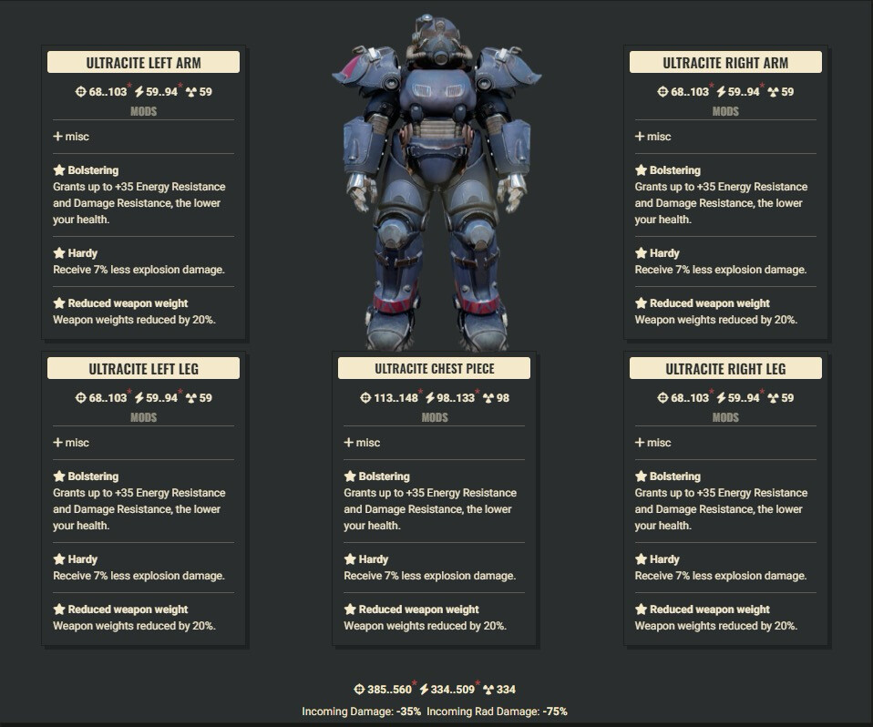 Bolstering Explosive WWR Ultracite Set With Legacy Ultracite Jetpack Helmet