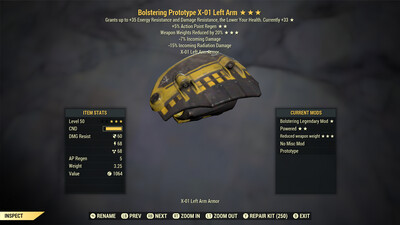 Bolstering AP WWR X01 LA