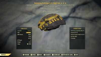 Bolstering AP WWR X01 RA