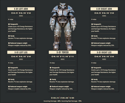 Vangaurd Explosive WWR X01 Set