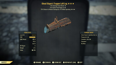 Ghoul Slayers AP Cavalier Trapper LL