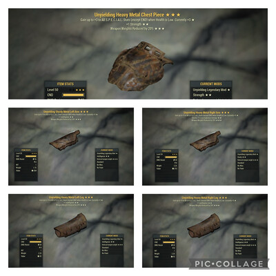 Unyielding 3Intel WWR Metal Set