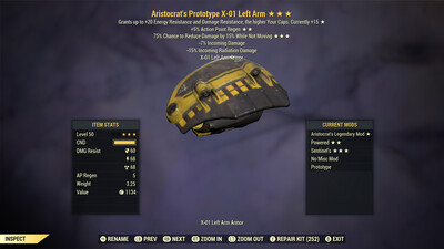 Aristocrat AP Sentinel X01 LA