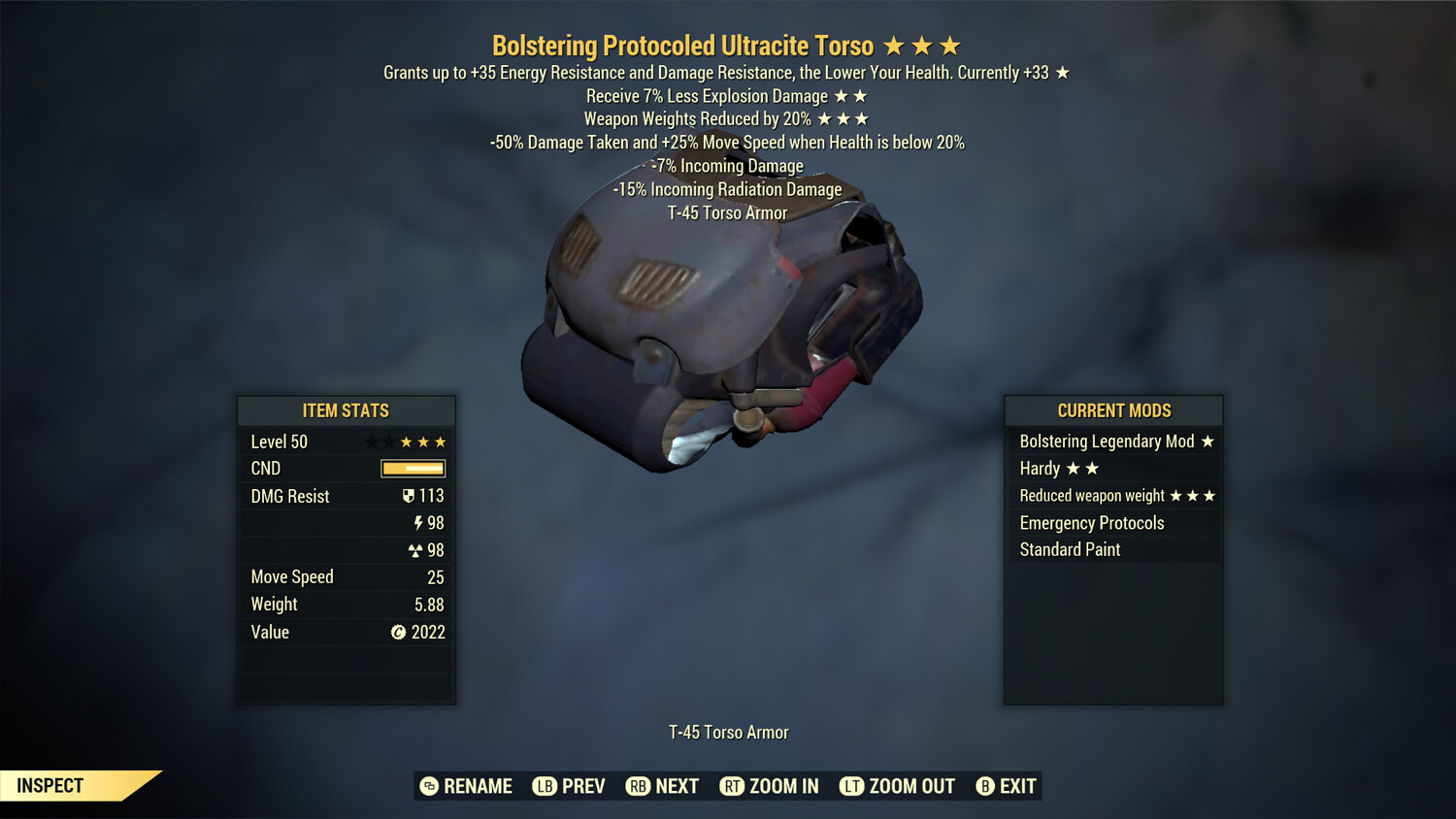 Bolstering Explosive WWR Ultracite Torso