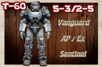 Vanguard 3AP 2Explo Sentinel T60 Set
