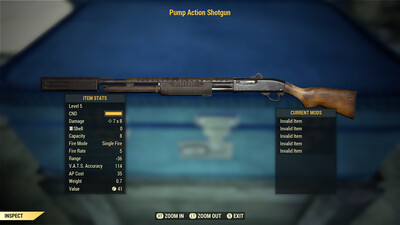 Pump Action Shotguns (nuclear Winter)