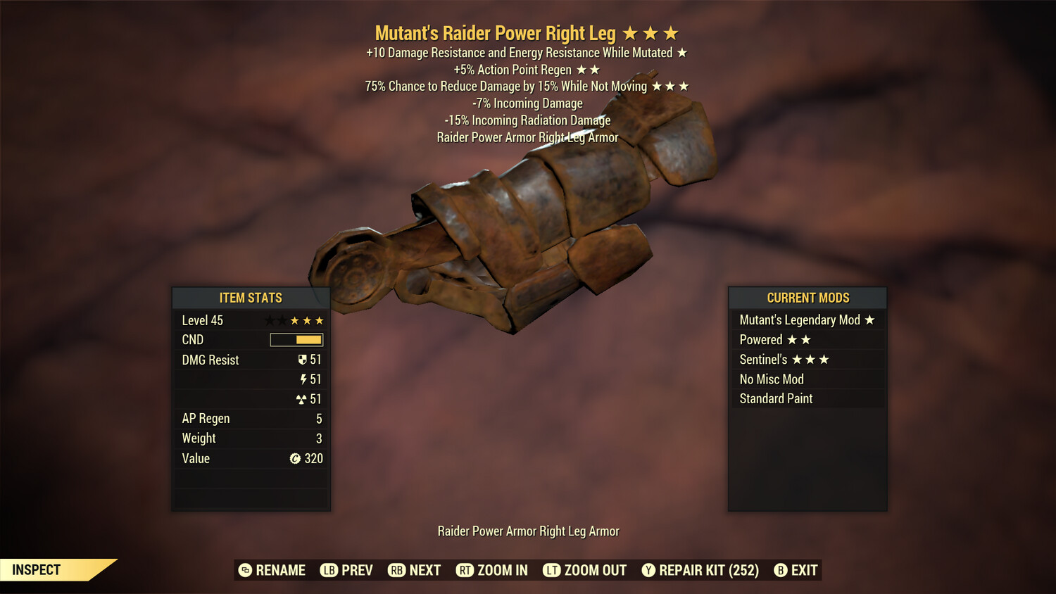 Mutant AP Sentinel Raider RL