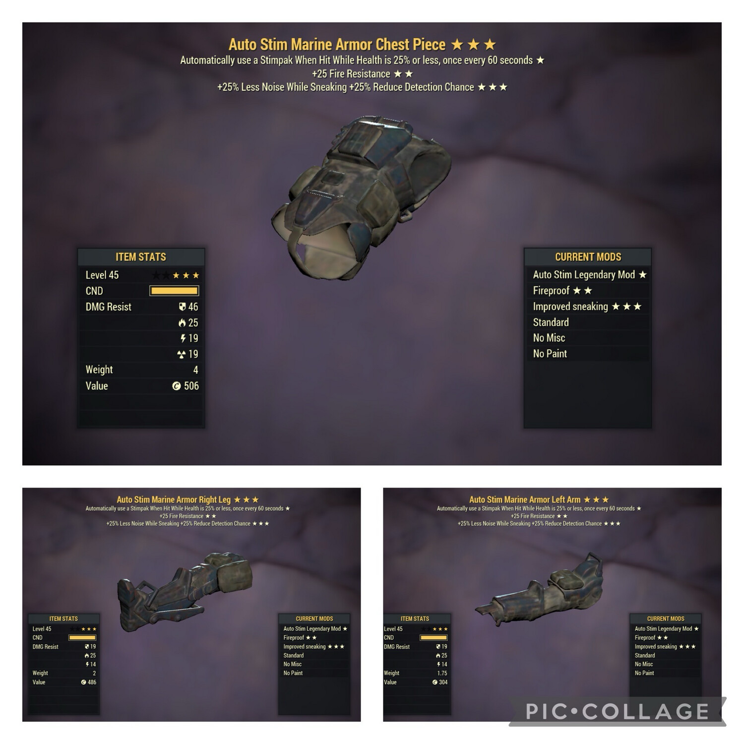 Auto Stim FR Htd Marine 3/5 Set