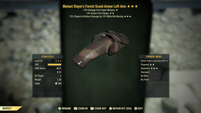 Mutant Slayers AP Sentinel F Scout LA