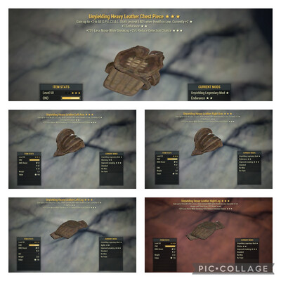 Unyielding HTD Leather Set