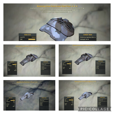 Bolstering 4EDR 1AP FDC U Scout Set
