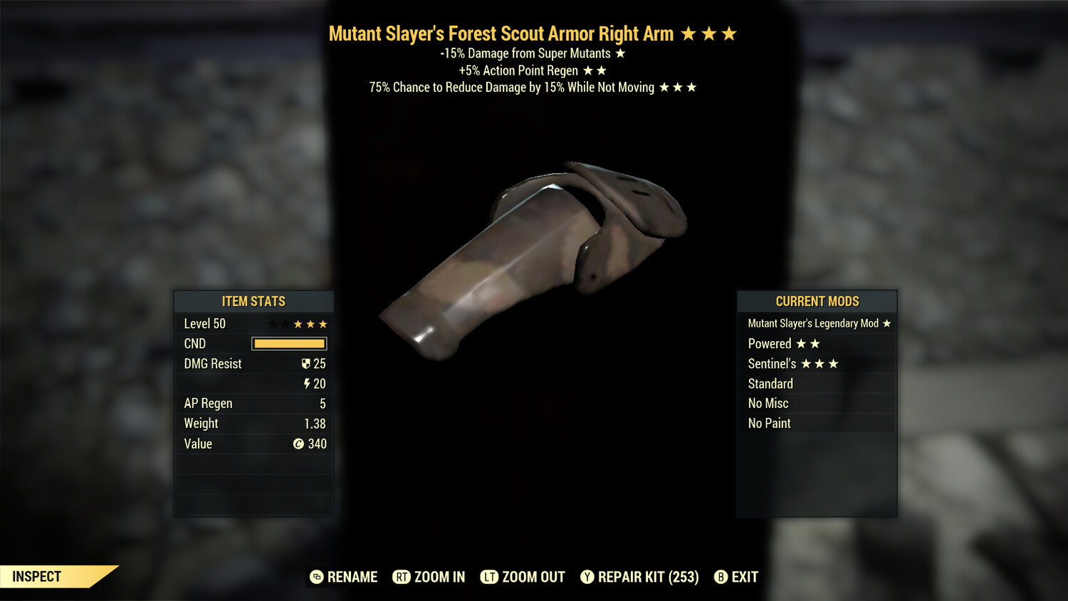 Mutant Slayers AP Sentinel F Scout RA