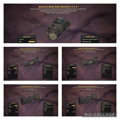 Aristocrat WWR Marine Set
