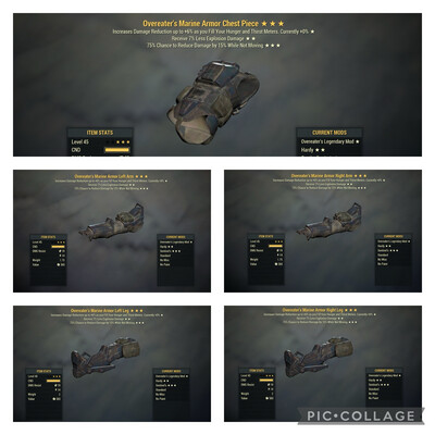 Overeaters Explosive Sentinel Marine Full Set