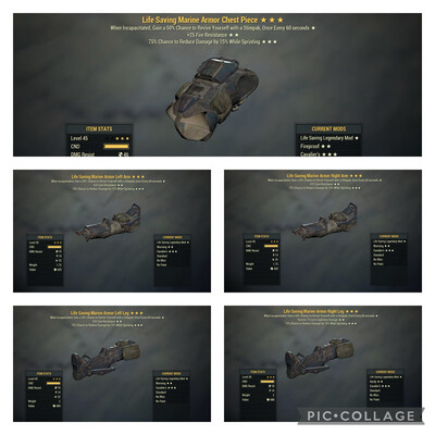 Life Saving Cryo/FR Cavalier Marine Set