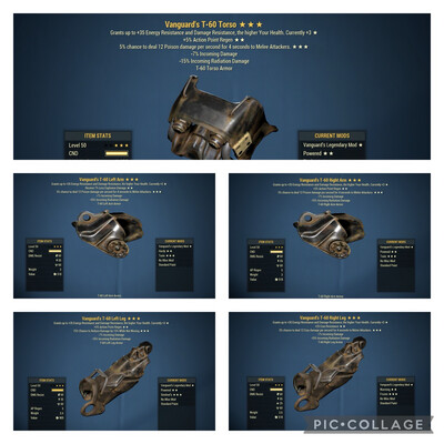Vanguard 3AP DMG To Melee Attackers Set