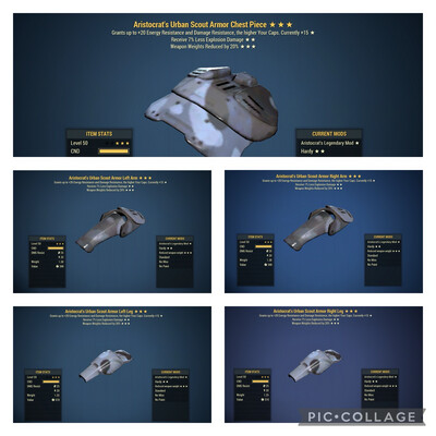Aristocrat Explosive WWR U Scout Set