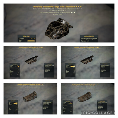 Unyielding 4AP 1 Intel Cavalier Metal Set