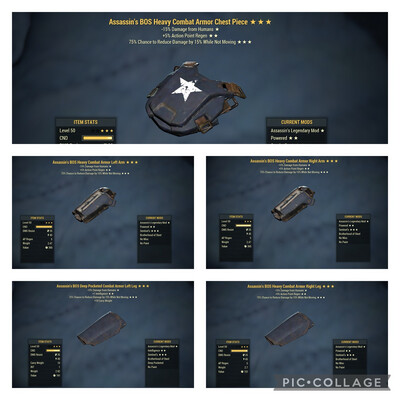 Assassins 4AP 1 Intel Sentinel Combat Set