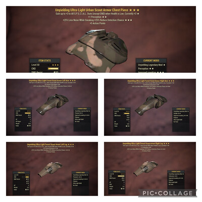 Unyielding HTD F Scout Set