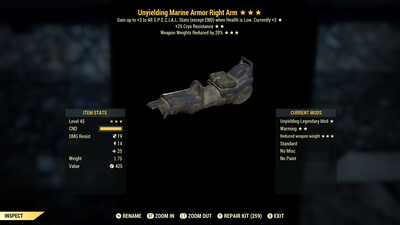 Unyielding Cryo WWR Marine RA