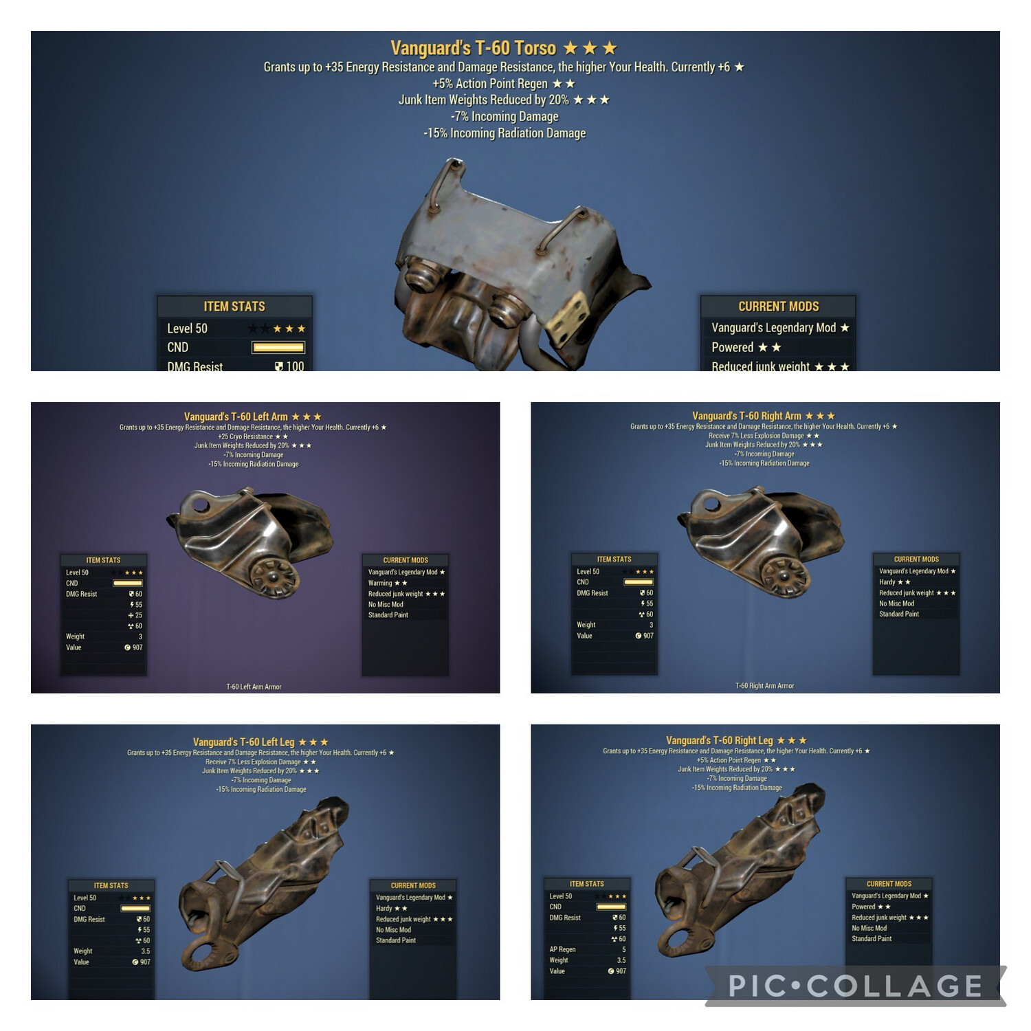 Vanguard 2AP 2Explo JWR T60 Set