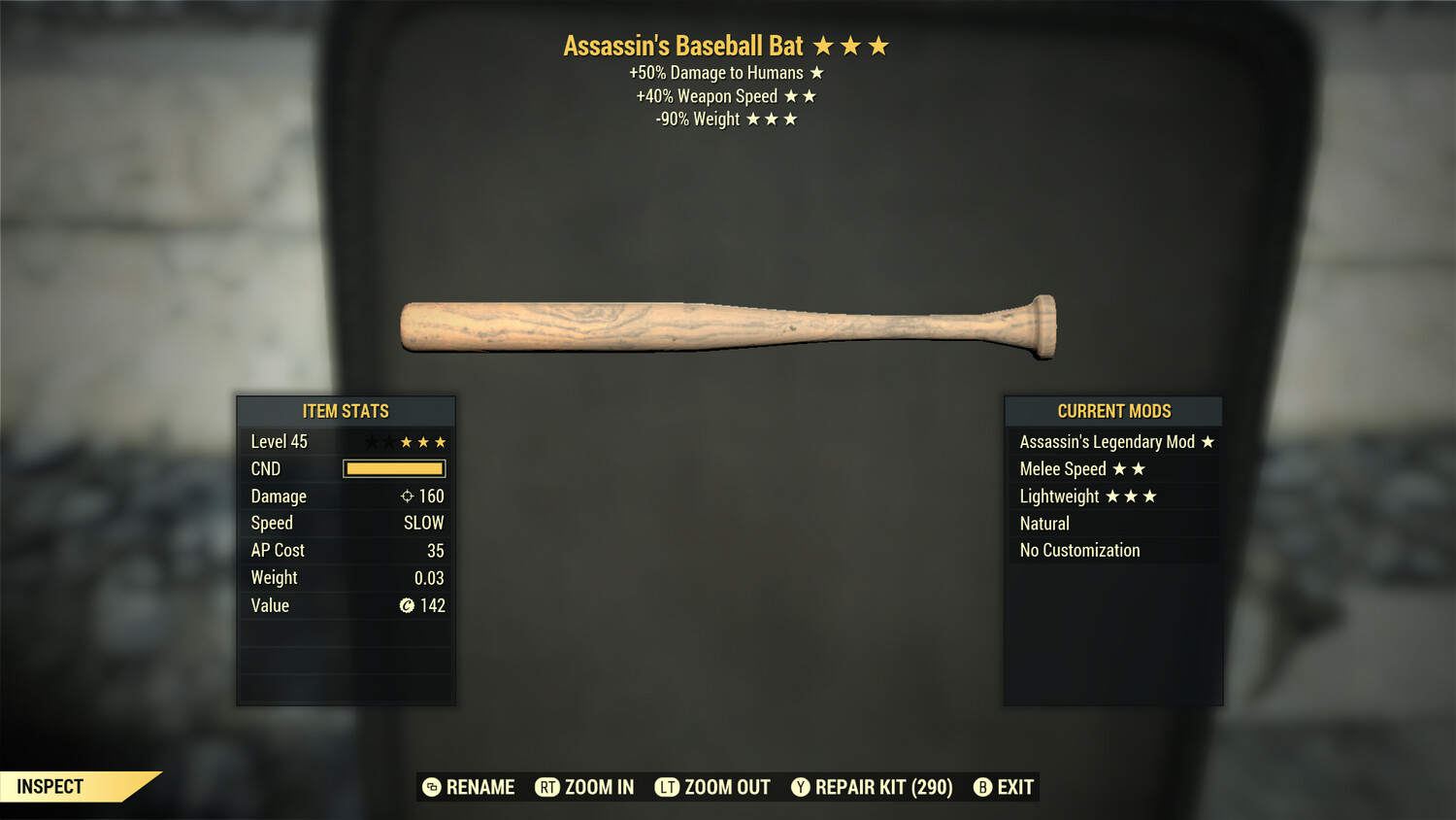Assassins SS/90 Baseball Bat
