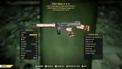 Instigating Explosive 15r Elders Mark