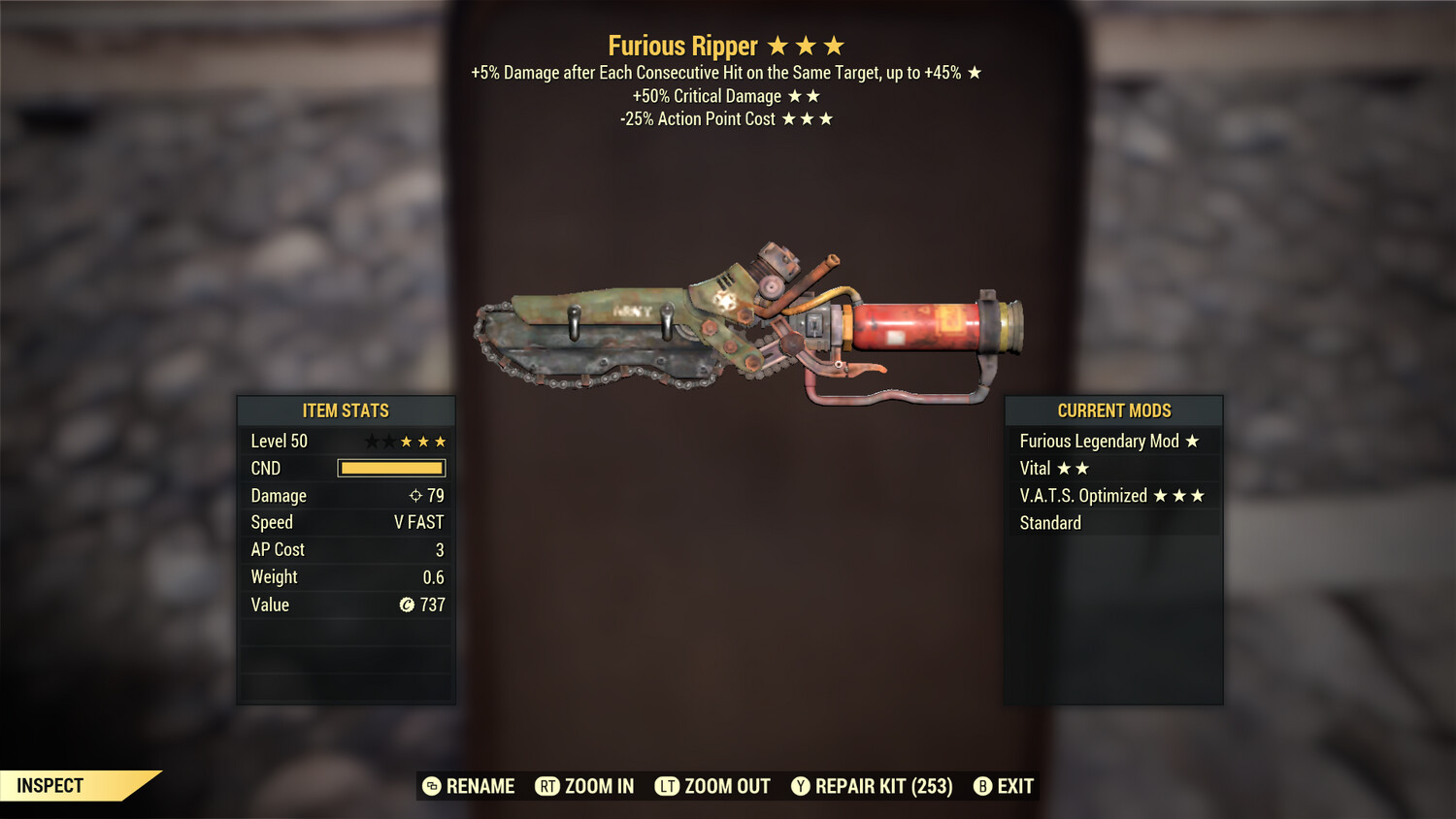 Furious 50/25 Ripper