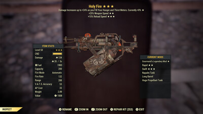 Gourmand 25/15r Holy Fire