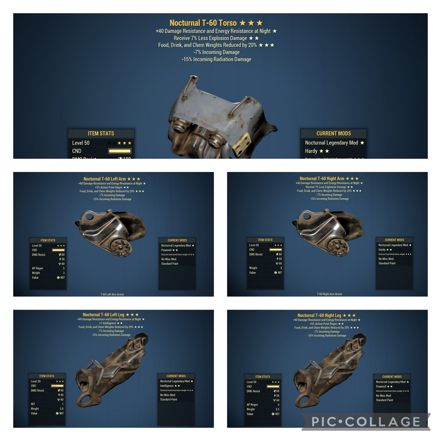 Nocturnal 2AP 2Explo FDC T60 Set