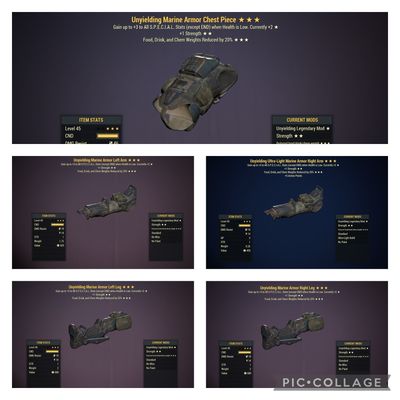 Unyielding 1S FDC Marine Set
