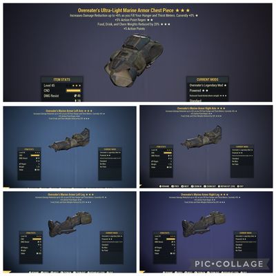 Overeaters AP FDC Marine Set