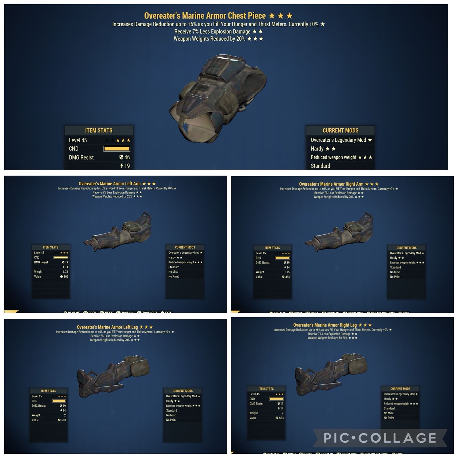 Overeaters Explosive WWR Marine Set