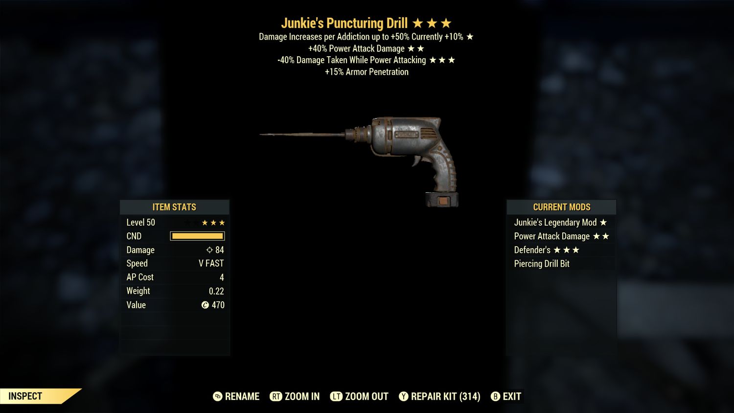 Junkie PA/PA Drill