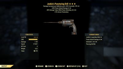 Junkie PA/PA Drill