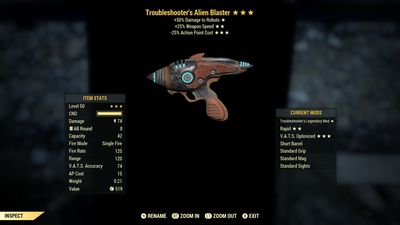 Troubleshooters 25/25 Alien Blaster