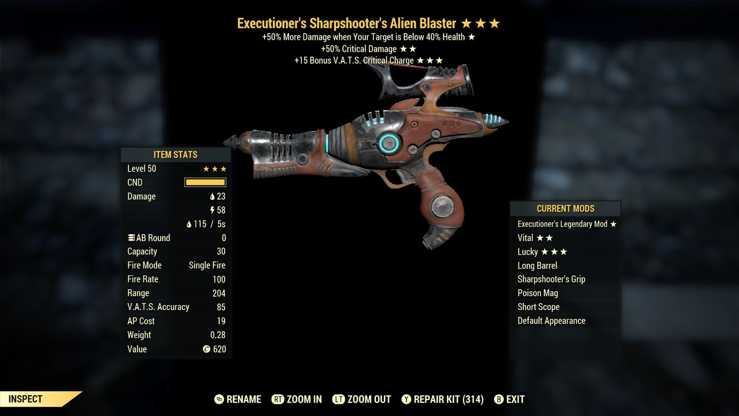 Executioners 50/15 Alien Blaster