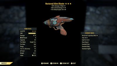 Nocturnal 50/15r Alien Blaster