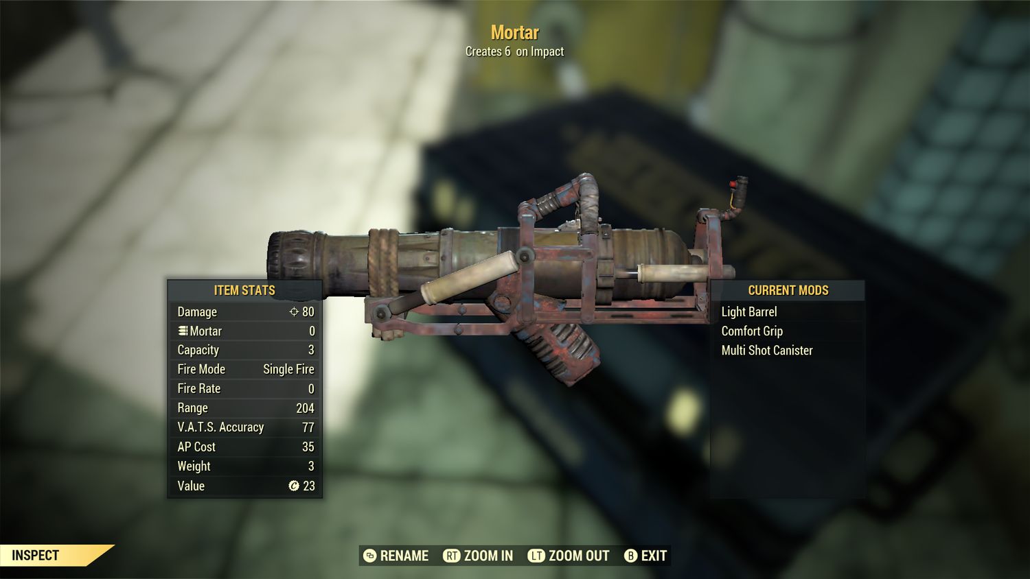 Legacy Mortar