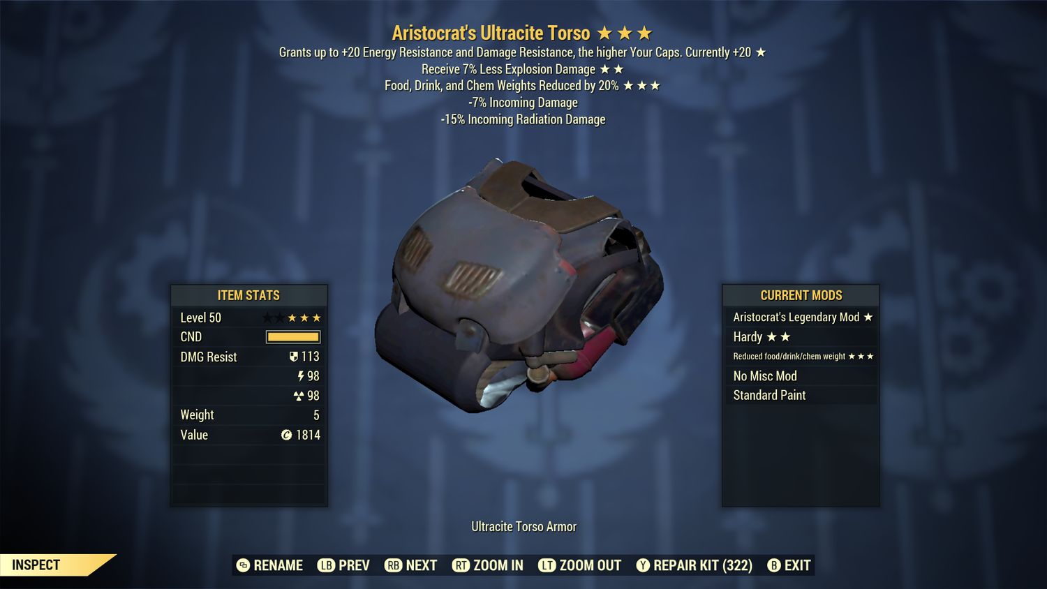 Aristocrat Explosive FDC Ultracite Torso