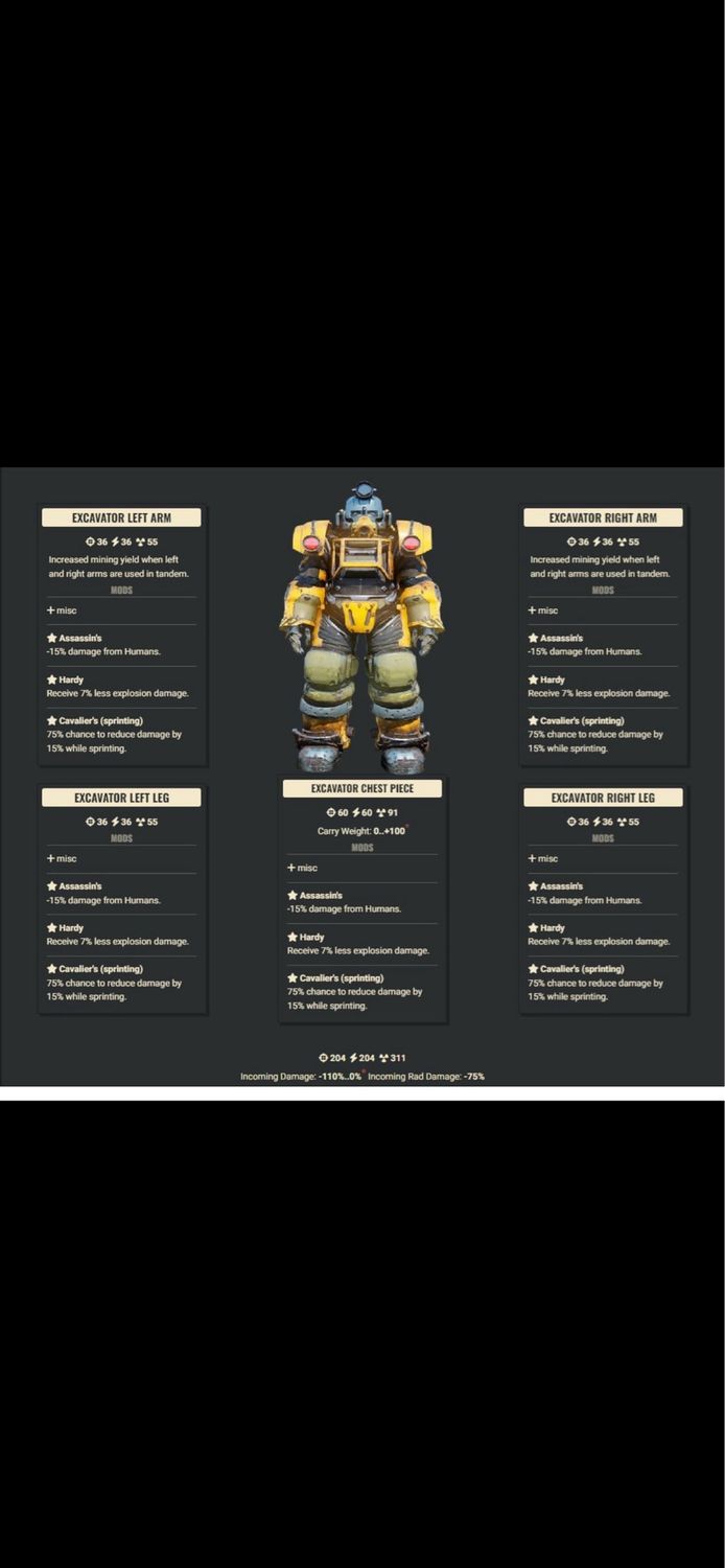 Assassins Explosive Cavalier Excavator Set